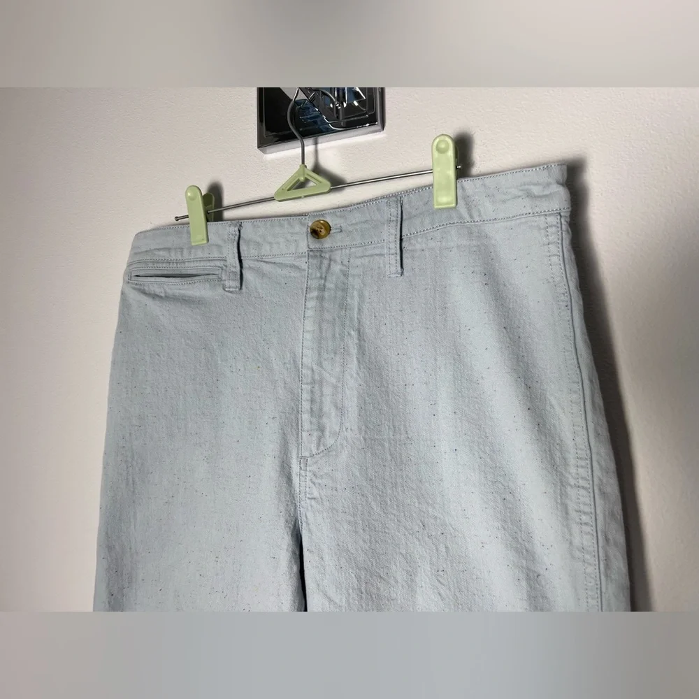 Madewell Light Gray Flare Jeans - Picture 6 of 13